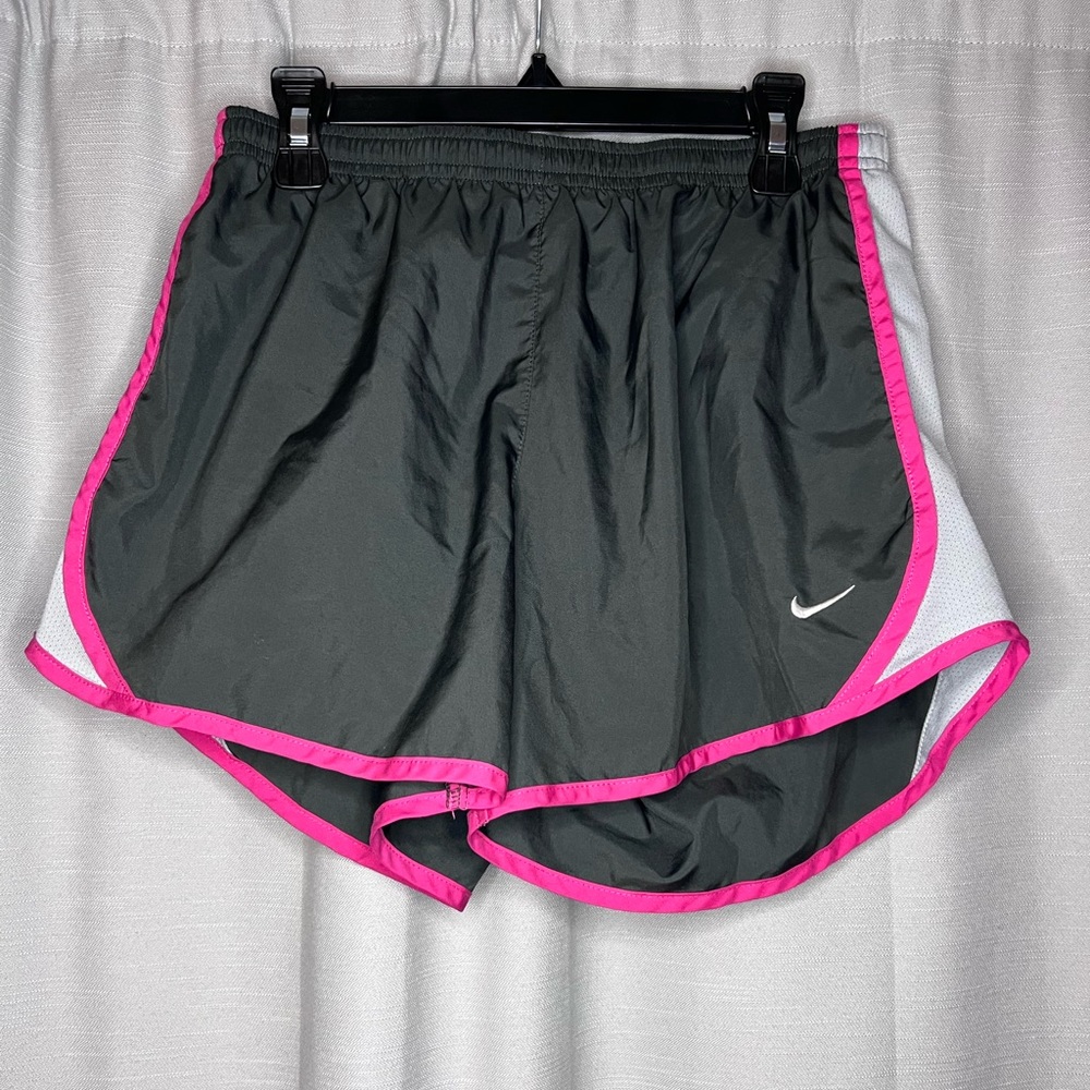 Nike Youth XL Gray and Hot Pink Athletic Shorts